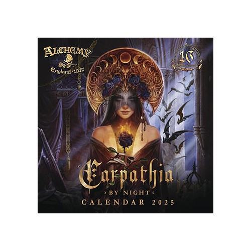 Calendario Gótico Alchemy 1977 2025