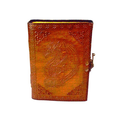 Dragon Embossed Leather Journal