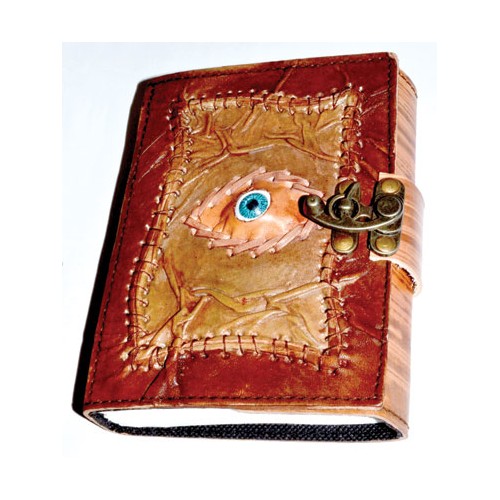 All Knowing Eye Leather Journal with Latch