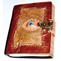 Sacred Eye Leather Journal with Latch