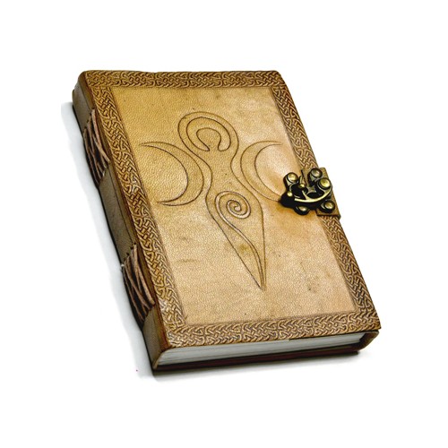 Goddess of Earth Embossed Leather Journal