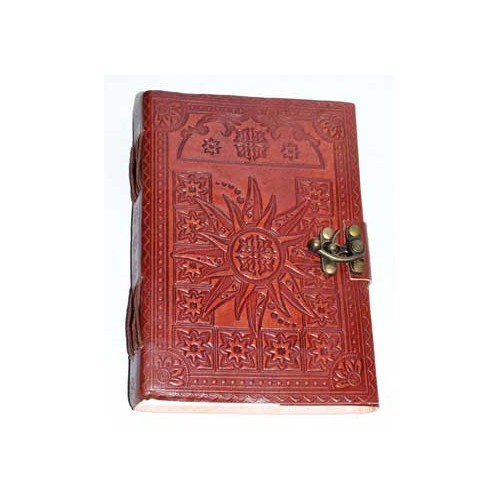 5" x 7" Sun Leather Journal for Magical Writing