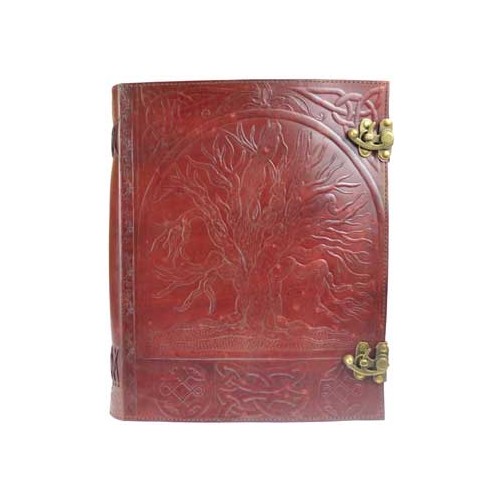 Tree Leather Blank Book Writing Journal