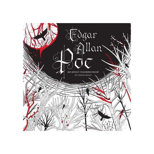 Libro para Colorear de Edgar Allan Poe