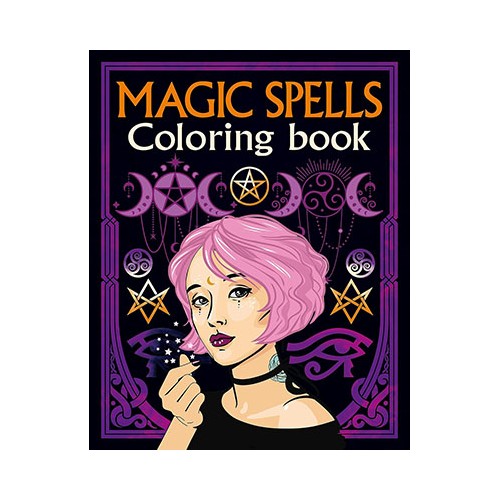 Magic Spells Coloring Book