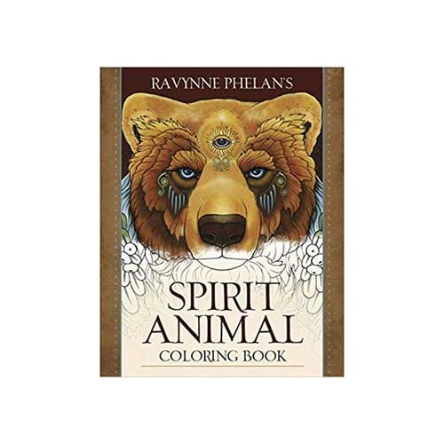 Libro para Colorear Animales Espirituales por Ravynne Phelan