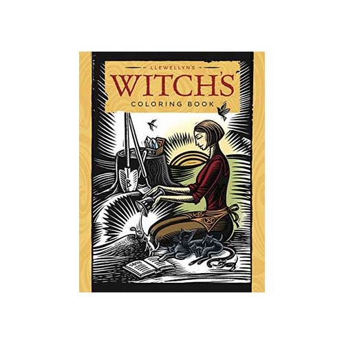 Witch's Coloring Book - Color Your Magic