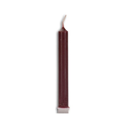 1/2" Brown Chime Candle 20 Pack for Rituals