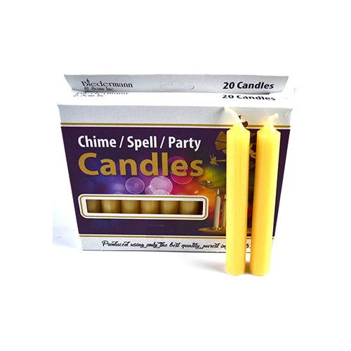 Ivory Chime Candles 20-Pack for Rituals