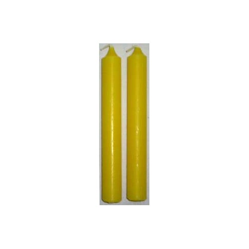 20 Pack Yellow 4 Inch Chime Candles