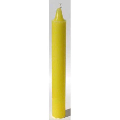 Yellow Household Candle for Rituals