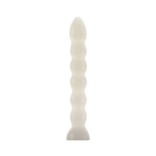 6.5" White Seven Knob Candle