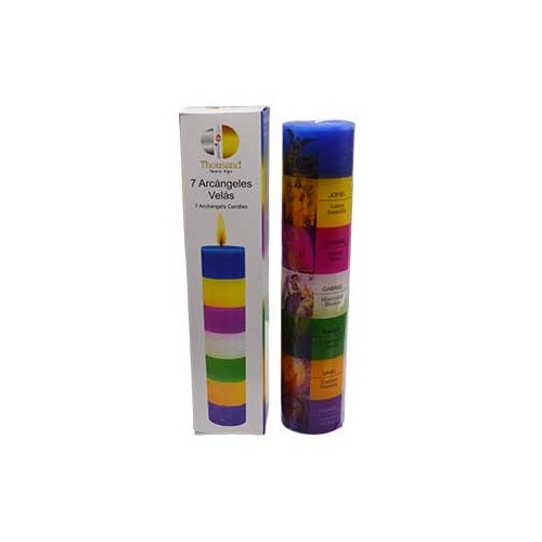 7 Archangels Pillar Candle Spiritual Practice