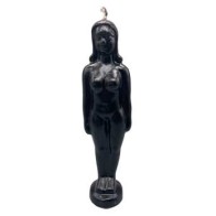 6.75 Inch Black Woman Candle