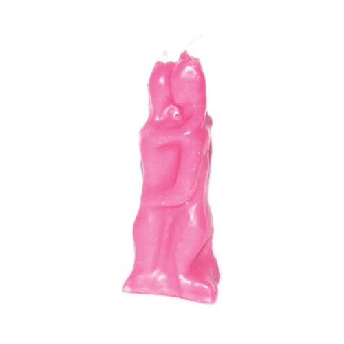 5" Pink Lover Candle