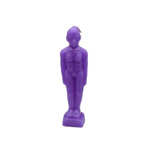 Purple Man Candle for Wealth and Wisdom