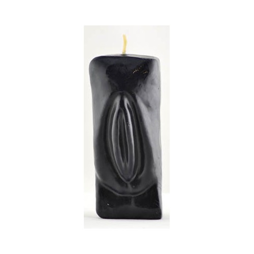 Black Female Genital Candle for Sexual Energy Enhancement