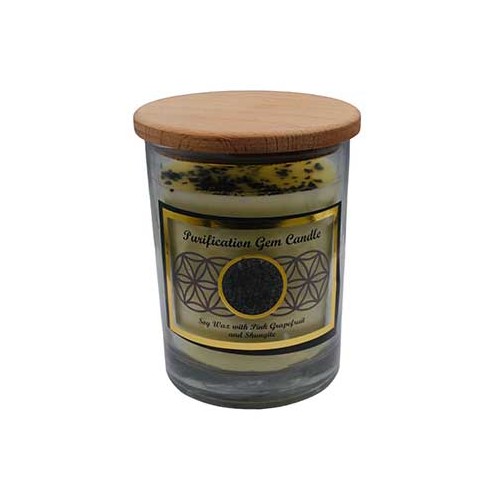 Purification Gemstone Soy Candle for Serenity