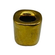 Elegant Gold Ceramic Chime Candle Holder