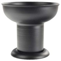 Black Pillar Holder for Herbal Candles