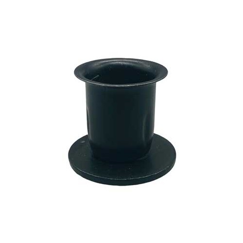 Elegante Soporte para Velas Cilíndricas en Negro Mate