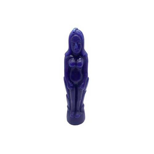 Blue Female Candle for Intentions