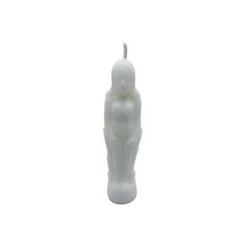 White Female Candle for Spiritual Work