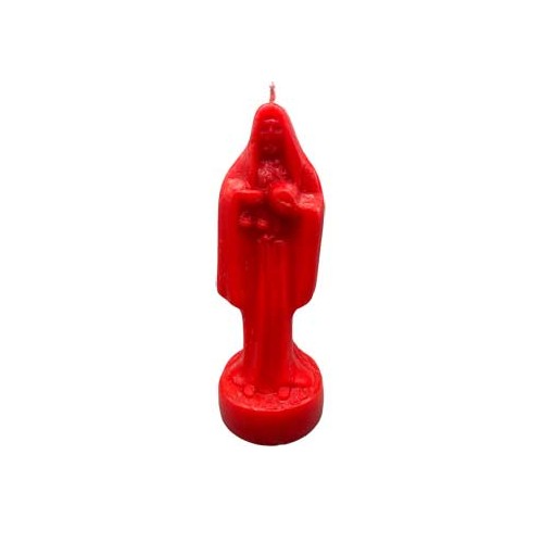 10" Red Holy Death Candle for Spells and Protection