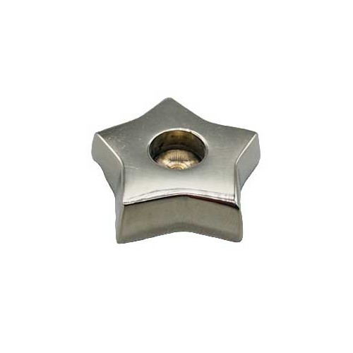 1.5 Inch Silver Star Chime Holder