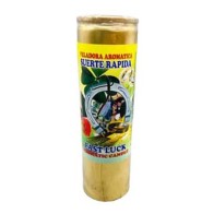 Fast Luck Gold Aromatic Candle for Quick Fortune