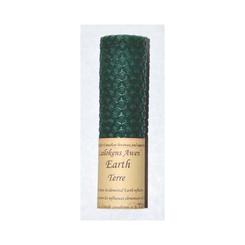 4 1/4" Earth Lailokens Awen Candle