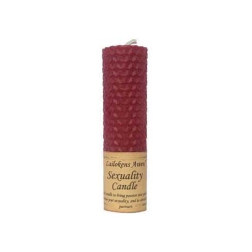 Sexuality Lailokens Awen Candle 4 1/4"