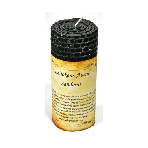 4" Samhain Sabbat Lailokens Awen Candle