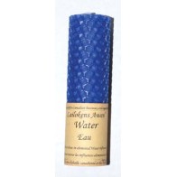 Beeswax Water Element Candle for Meditation