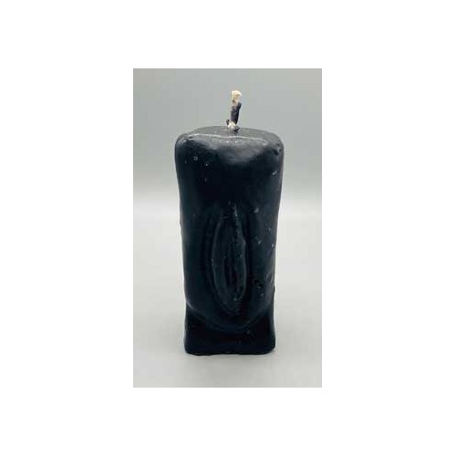 6 1/2" Black Female Gender Candle