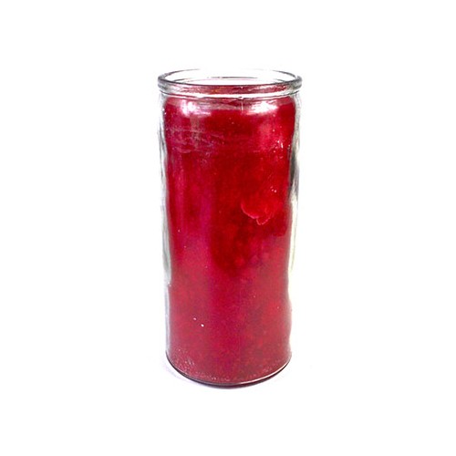 Red 14-Day Jar Candle for Spiritual Practices