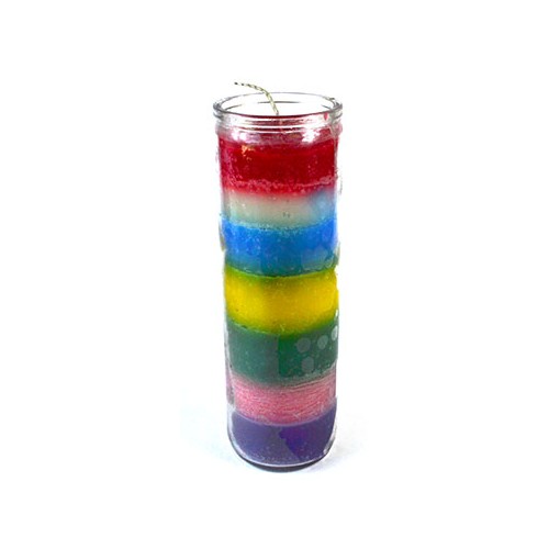 7-Day Multi-Color Jar Candle