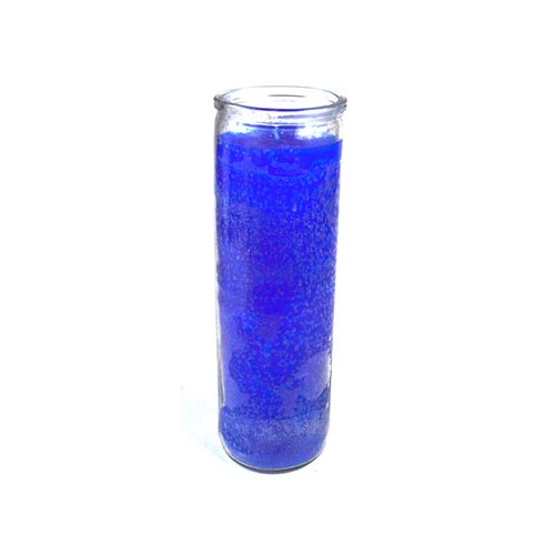 Blue 7-Day Spiritual Jar Candle for Rituals