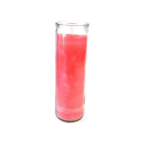 Pink 7-Day Jar Candle for Spiritual Intentions