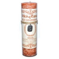 Self Confidence Pillar Candle with Sigel Rune