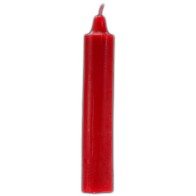 9" Red Pillar Candle for Ritual Use