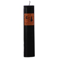 Reiki Charged Black Cat Pillar Candle for Rituals