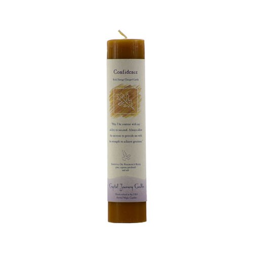 Confidence Reiki Charged Candle for Empowering Rituals