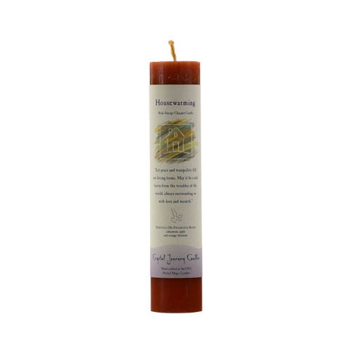 Housewarming Reiki Charged Pillar Candle