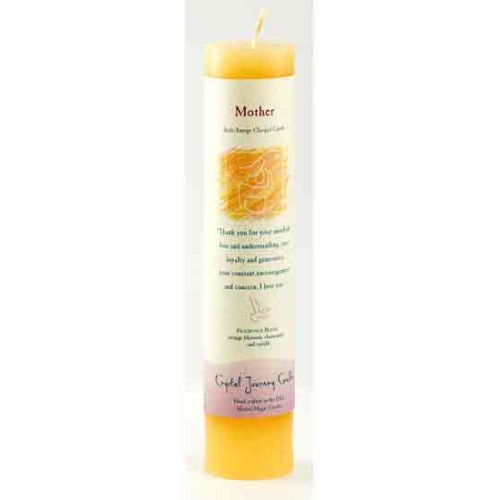 Mother Reiki Charged Pillar Candle for Fertility