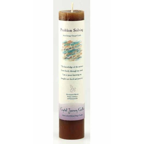 Reiki Charged Problem Solving Pillar Candle