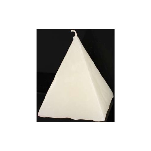 White Strawberry Pyramid Candle