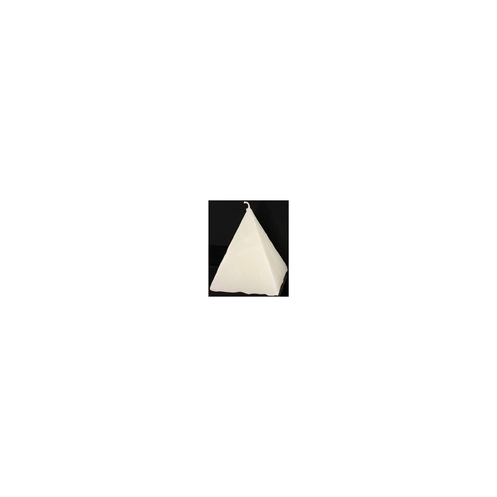 White Strawberry Pyramid Candle