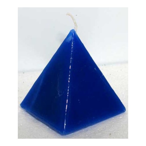 Blue Pyramid Jasmine Candle for Legal Matters