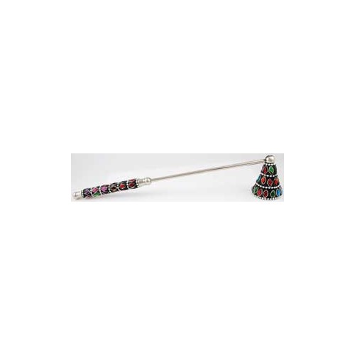 Multi-Color Jeweled Candle Snuffer